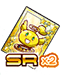 SR Gold Music Note x2
